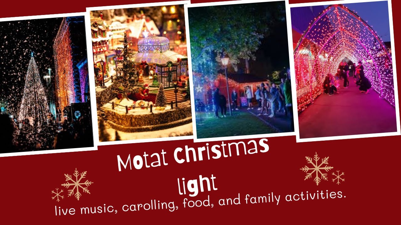 Christmas Lights Trip to Motat with the Kids Lights#motatchristmas#aucklandchristmas#auckland
