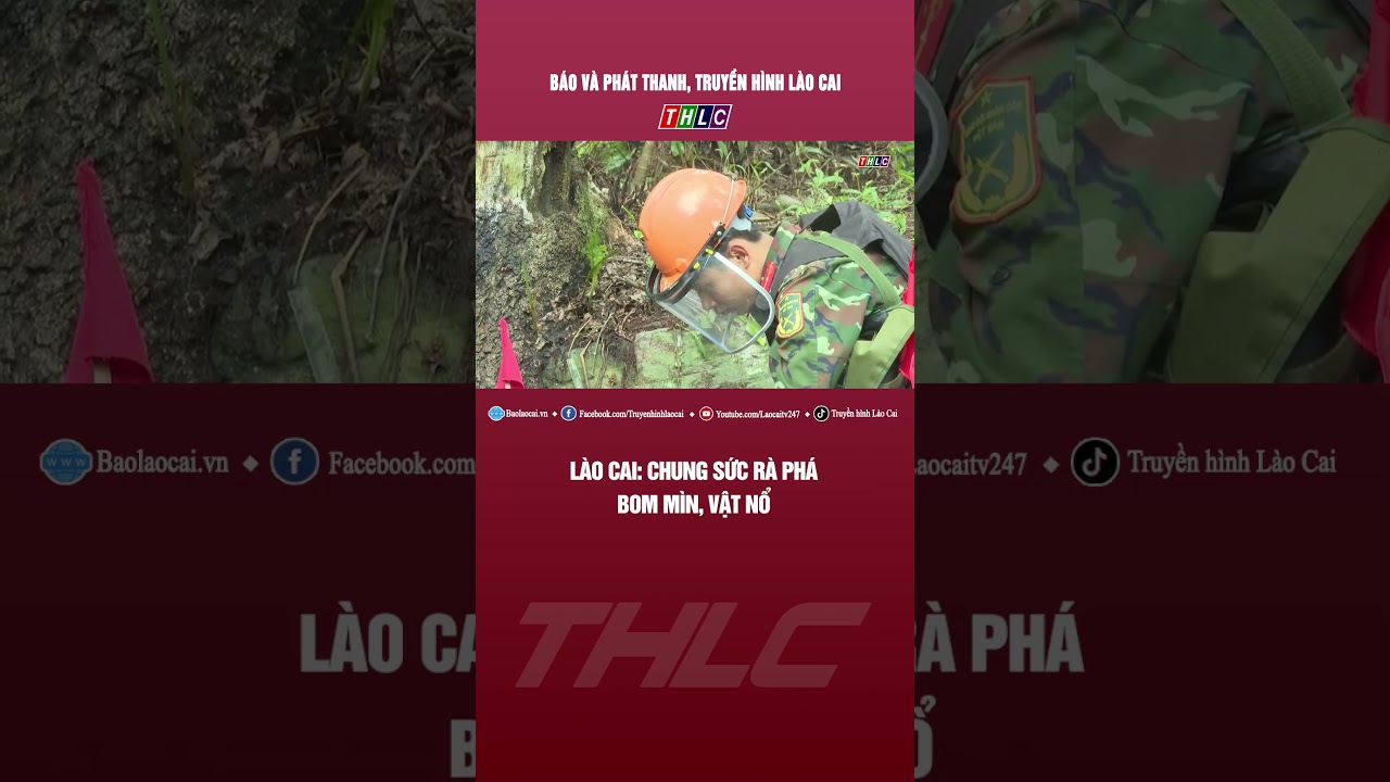 L&agrave;o Cai: Chung sức r&agrave; ph&aacute; bom m&igrave;n, vật nổ  #news #tintuc