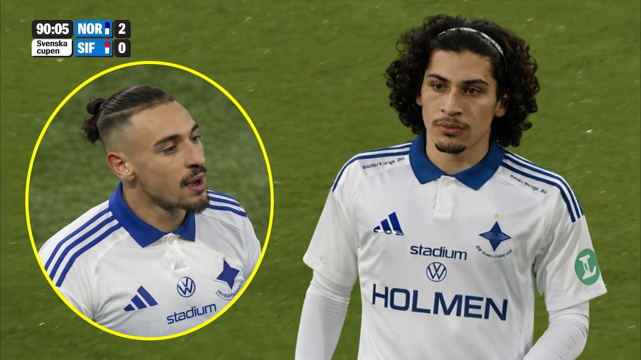 شاهد أداء الثنائي التونسي إلياس جمال ومعتز النفاتي في مباراة كأس السويد🔥 جمال يسجل أولى أهدافه 🔥😱