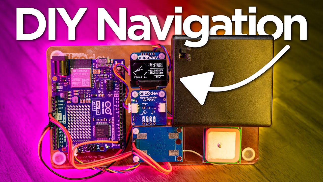 How to add GPS to an Arduino & Make a Simple Navigation Project