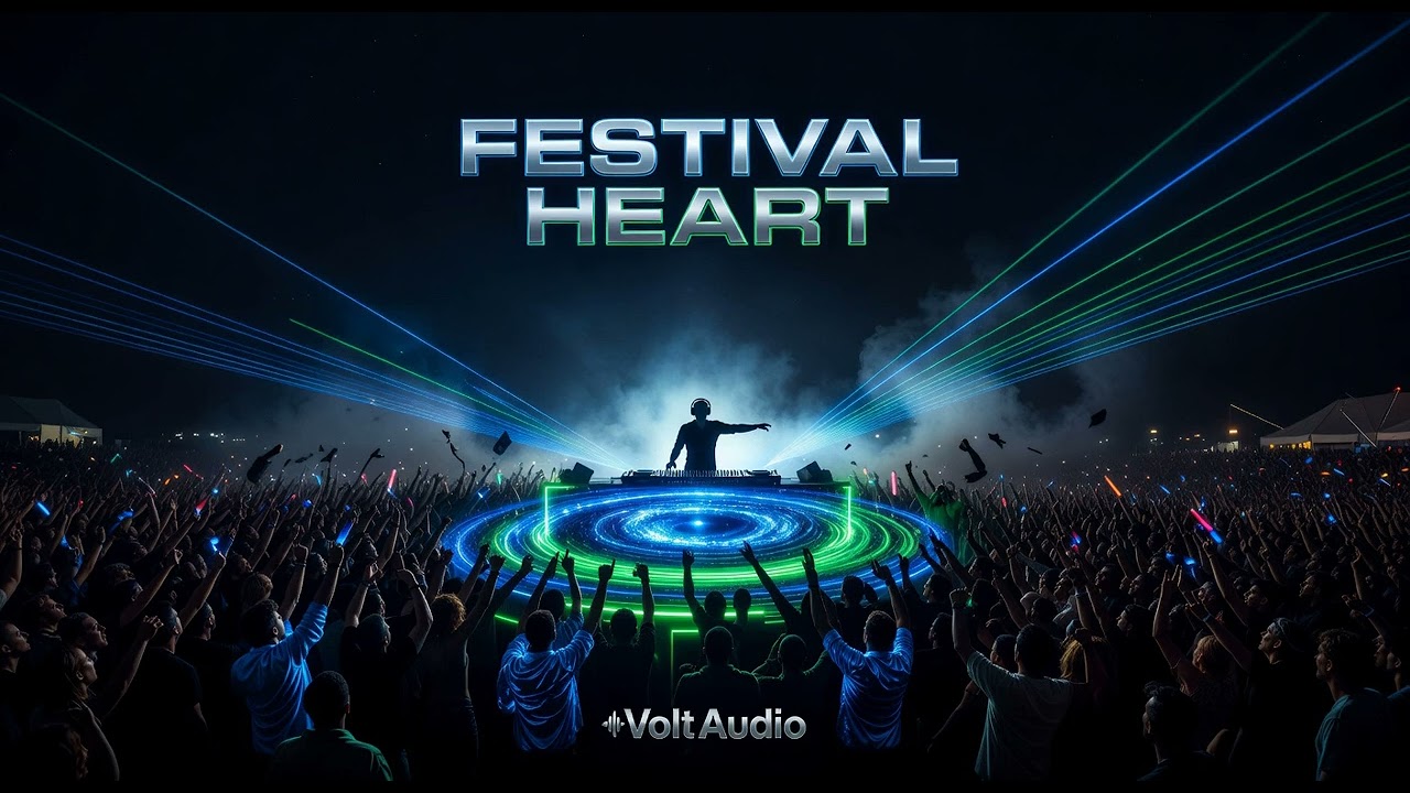 FESTIVAL HEART - RE-MIX I VOLT AUDIO ⚡ High Energy EDM & Electronic Music | Bass Boosted Beats