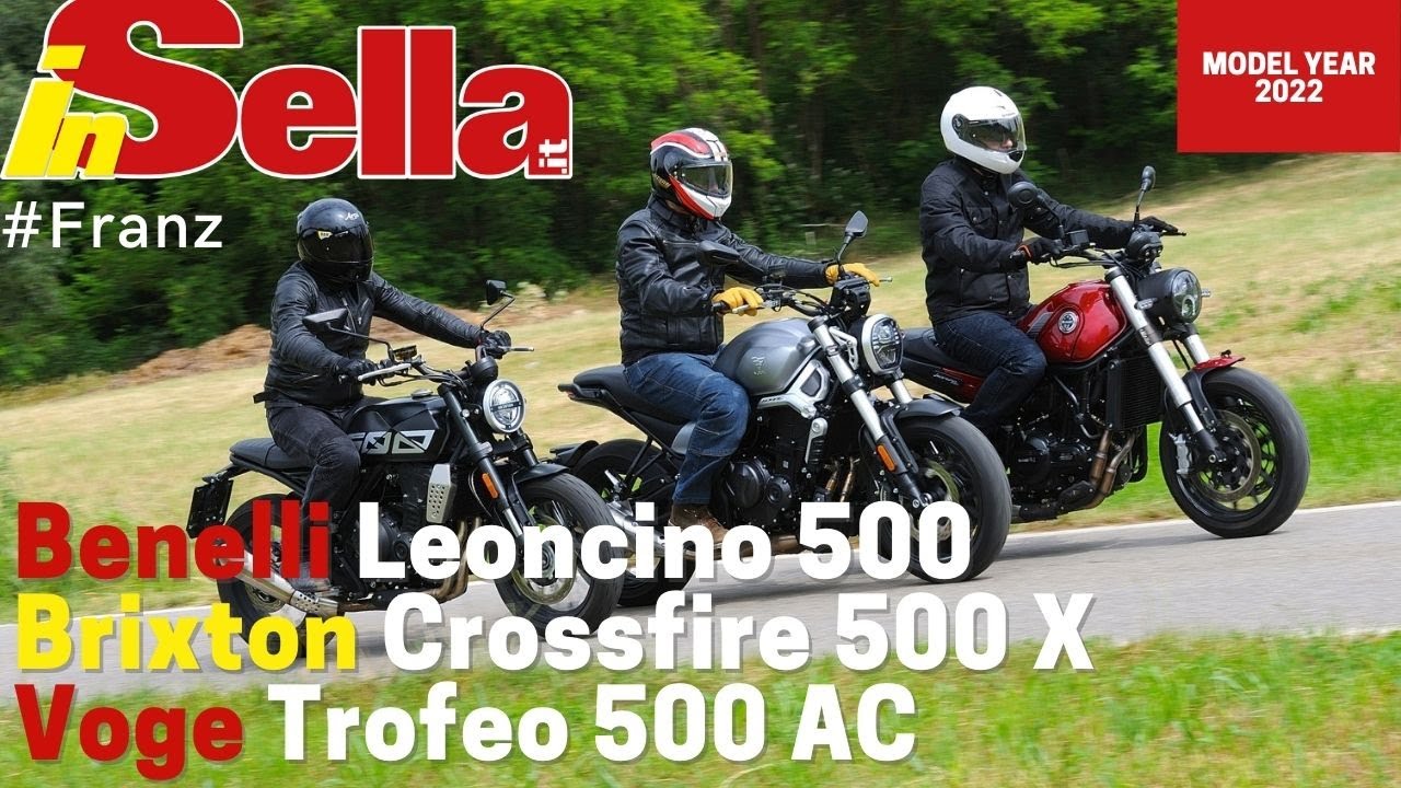 Benelli Leoncino 500 vs Brixton Crossfire X vs Voge Trofeo 500: prova su strada e caratteristiche