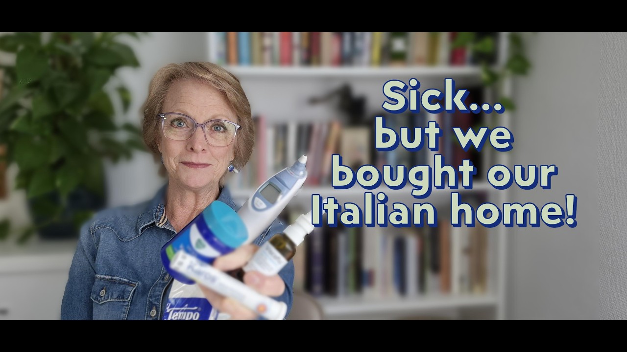 Sick...but we bought our Italian home!