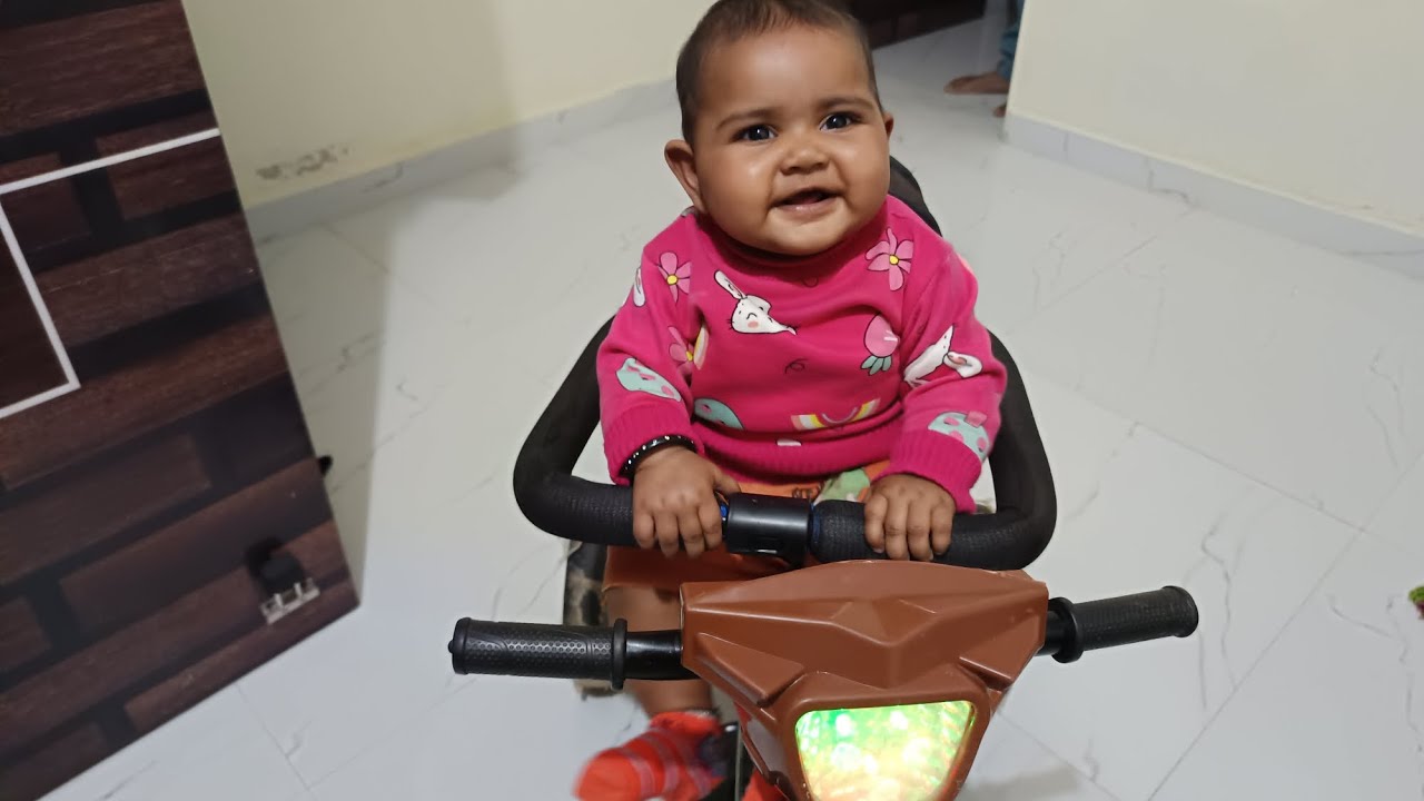 Aayushi ko cycle kitni acchi lagti Hai