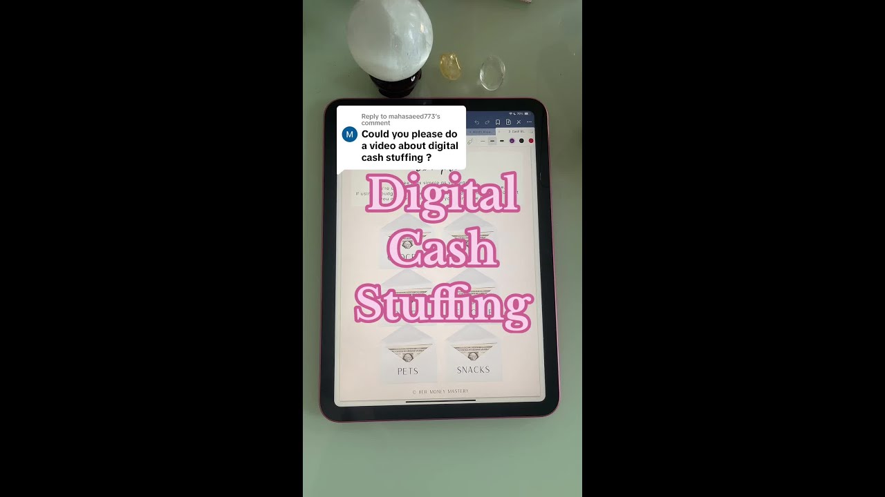 How to Set Up Digital Envelope Stuffing System | Digital Cash Stuffing 💵 #finance #financetips