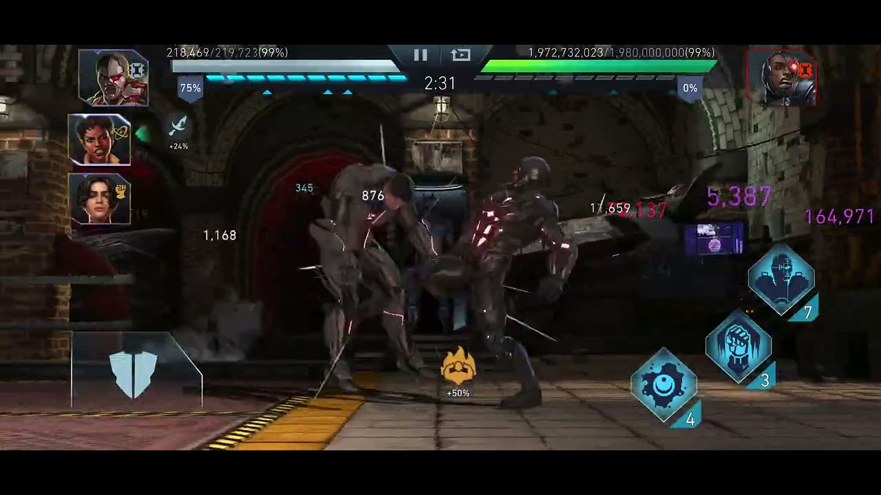 Injustice 2 | Silver Cyborg with Fahren Knife 🤔