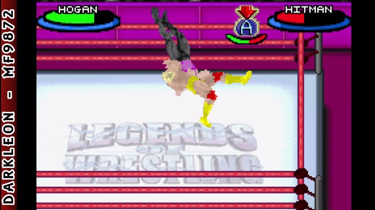 Game Boy Advance - Legends of Wrestling II © 2002 Acclaim - Gameplay