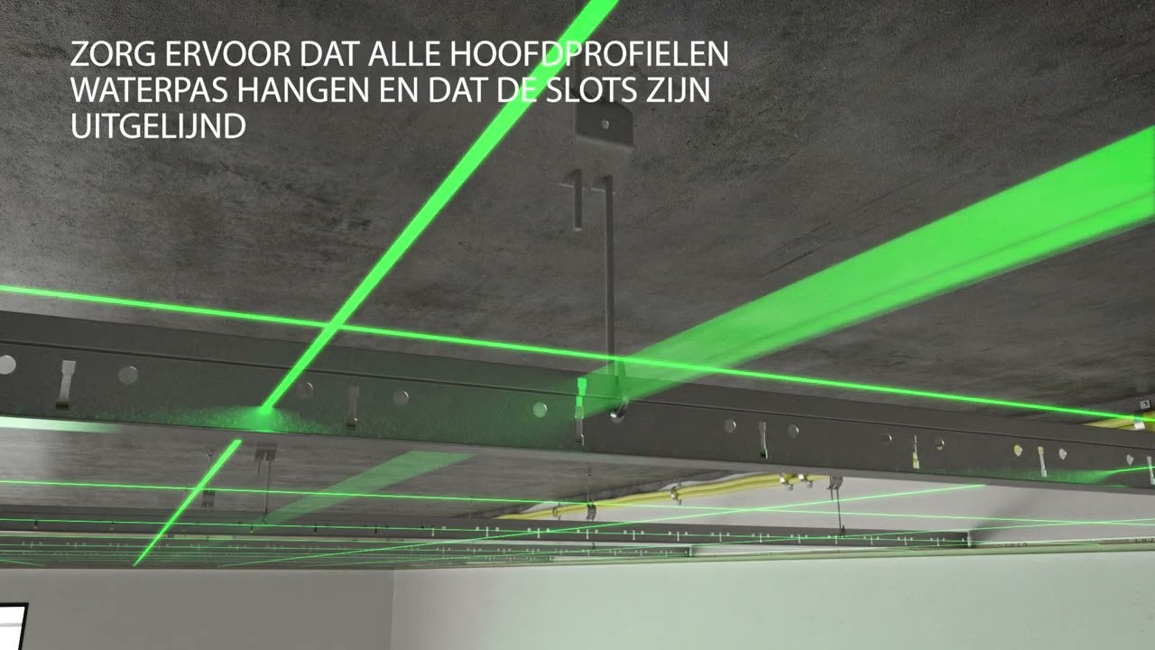 Rockfon&reg; System T24 X&trade; | Plafond Installatie Systeem