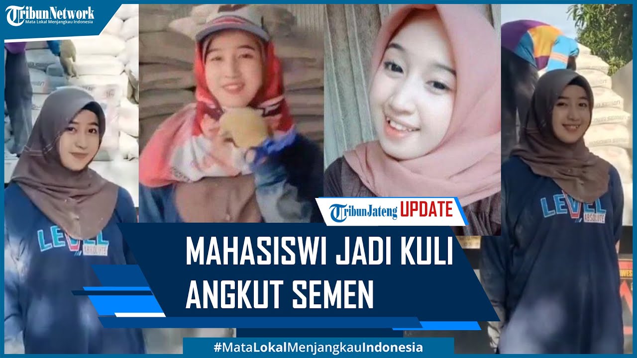 Nur Aini Mahasiswi Jadi Kuli Angkut Semen Demi Bantu Orangtua