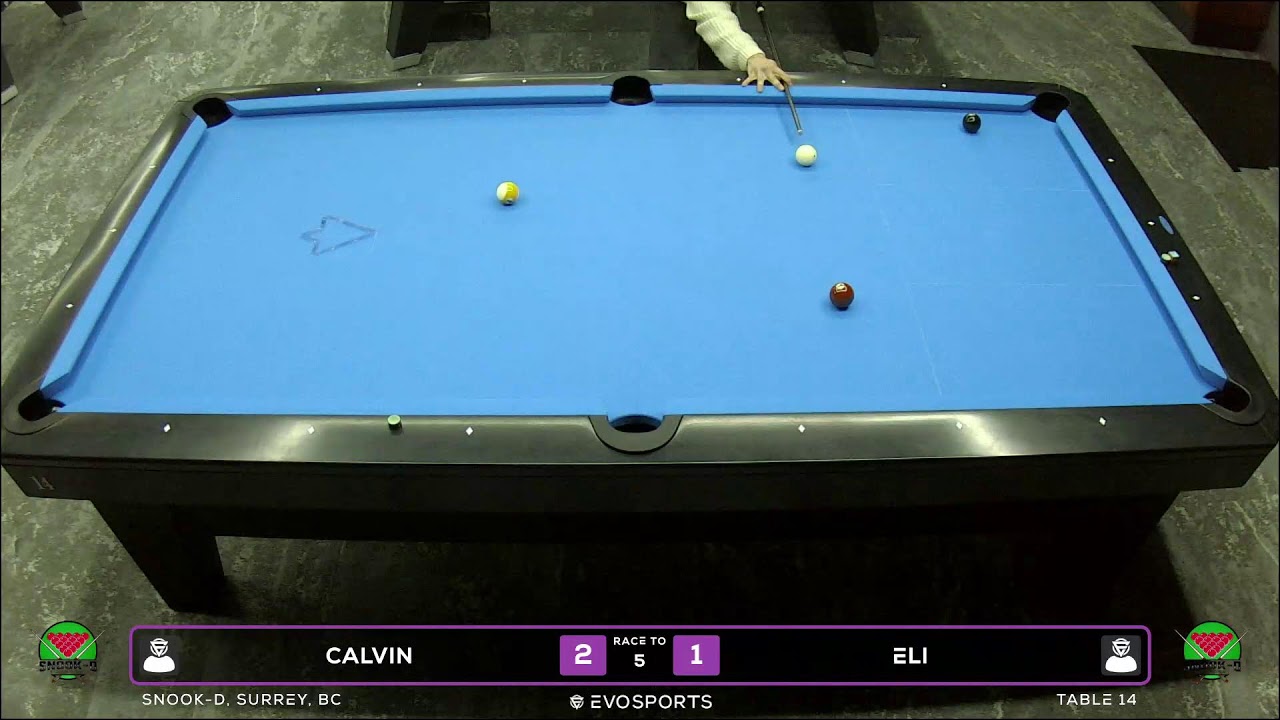 CALVIN vs ELI - SNOOK-D - TABLE 14 | EvoSports