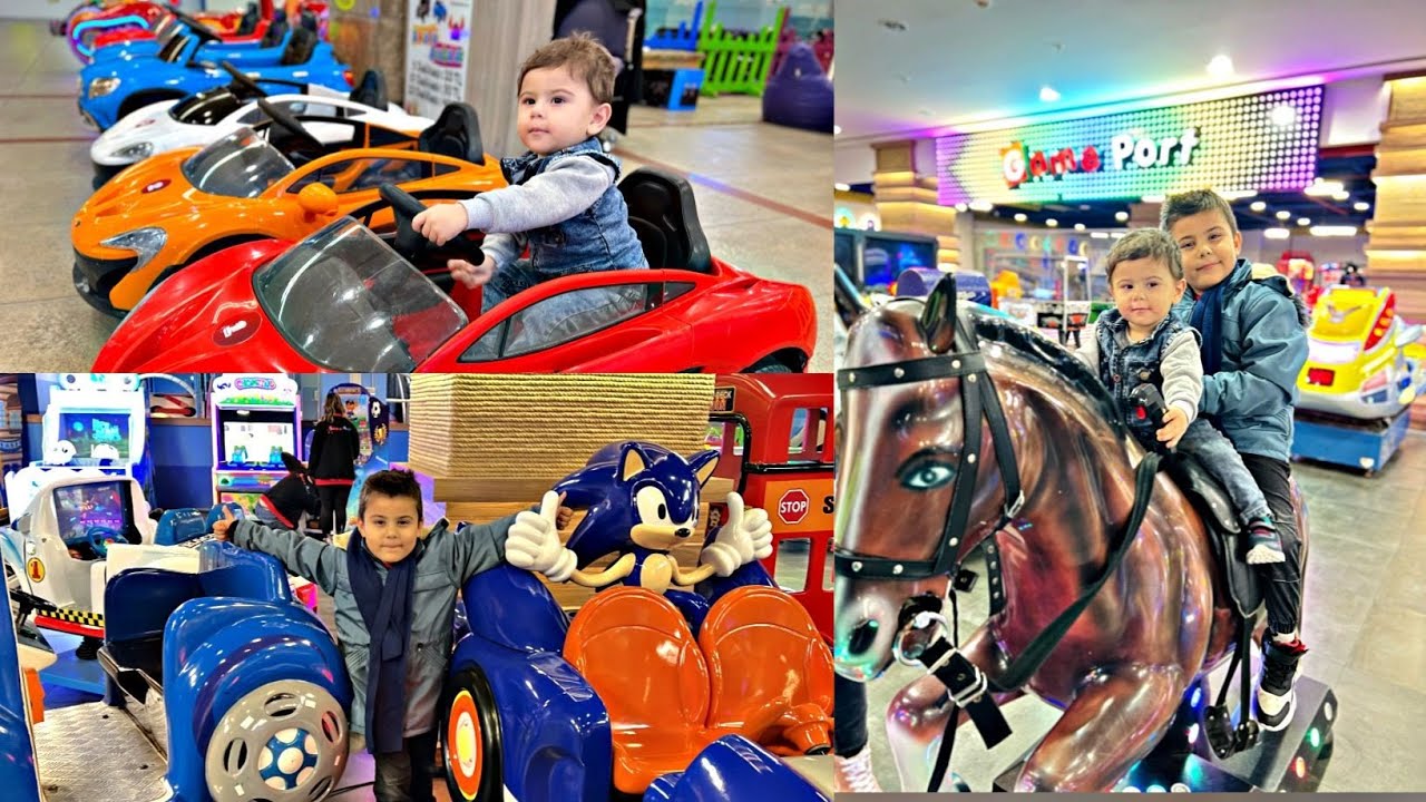 أحلى فلوك في صالة ألعاب مع عبدو وخملين حمودة وآدم لايف🏋️‍♂️⛹️‍♀️🎮🚂🧸