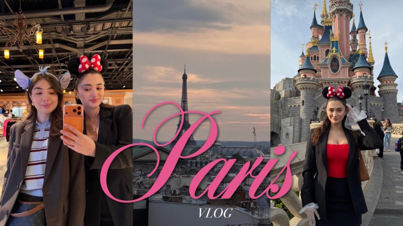 VLOG PARIS: Disneyland, шоппинг, неделя моды 
