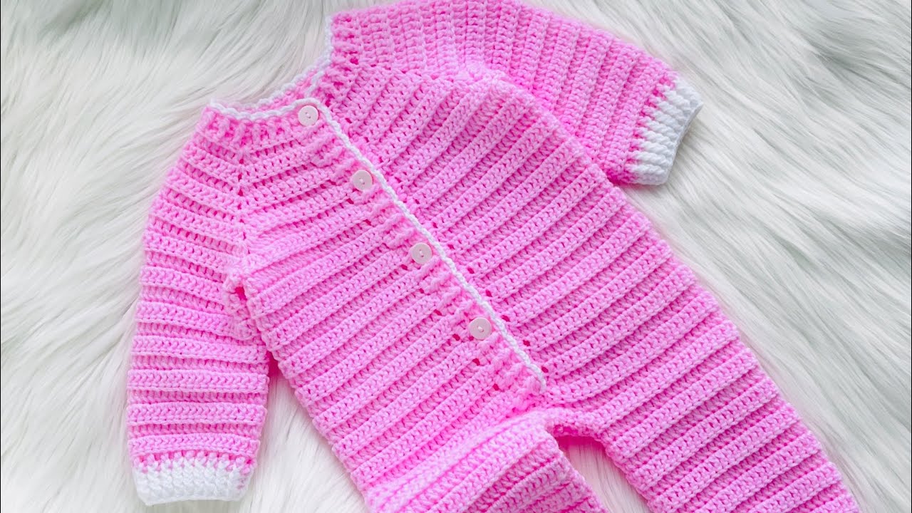 You'll Love It! Renata Romper | Crochet Baby Onesie | Beginner Friendly