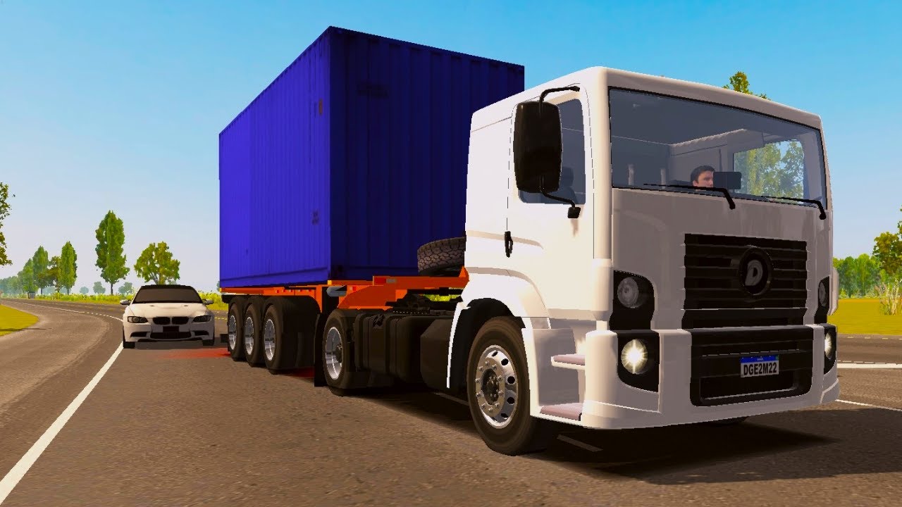 🚛World Truck Driving Simulator Gameplay. Android games. Open world driving.