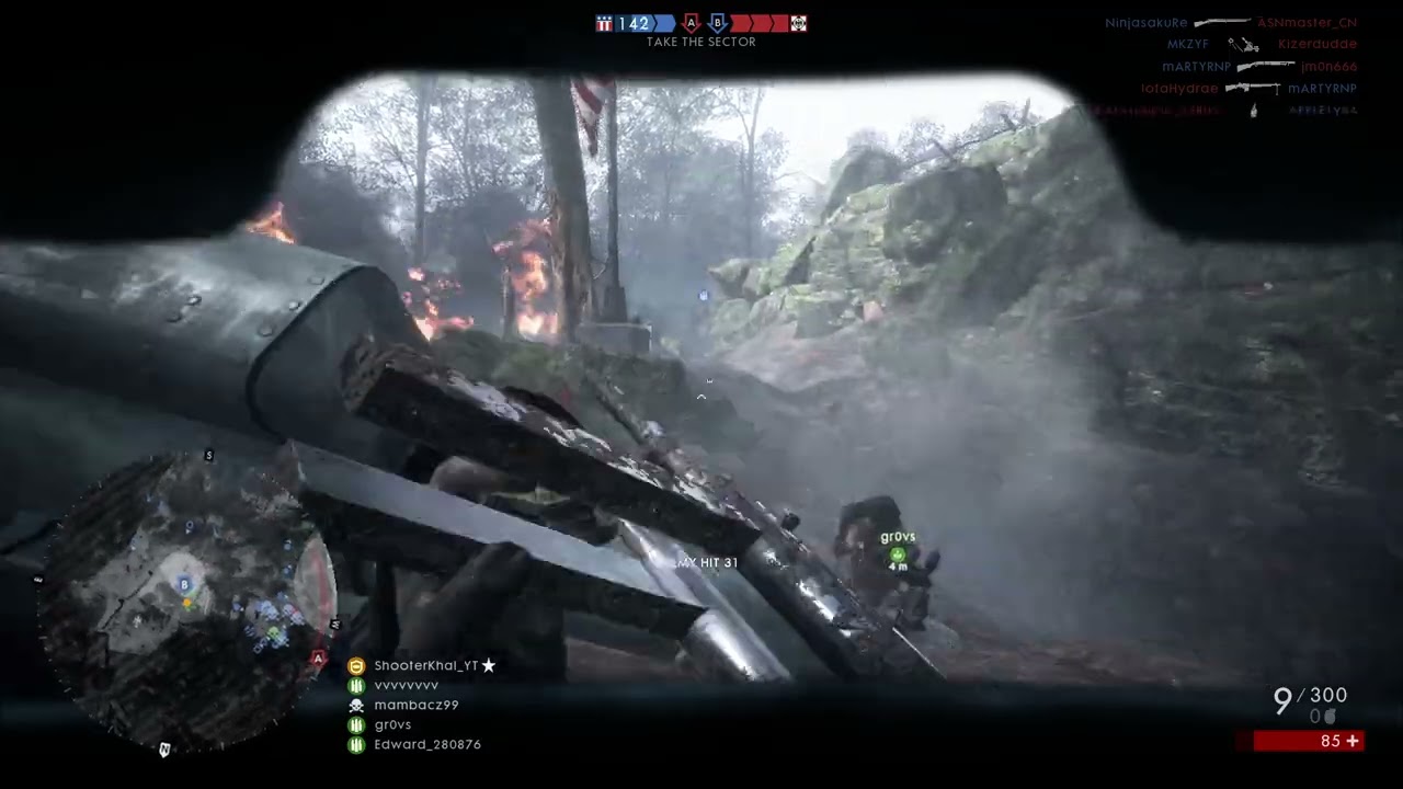 Battlefield 1: Intense Argonne Forest Operations Gameplay (No Commentary)