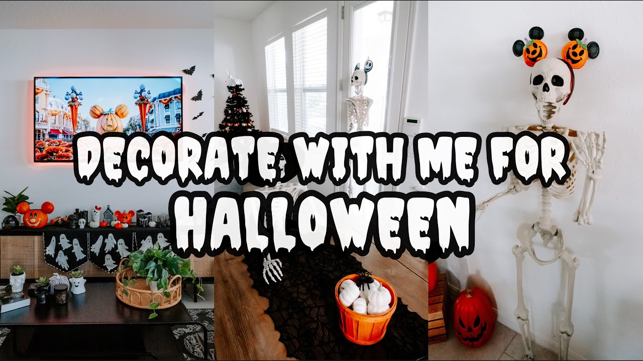 DECORATE WITH ME FOR HALLOWEEN! 👻