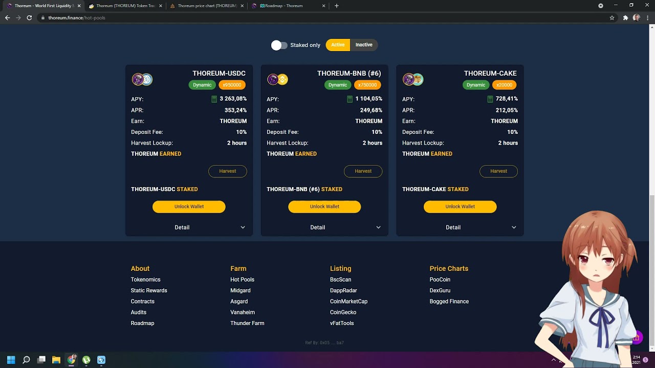Thoreum = Safemoon 2.0
