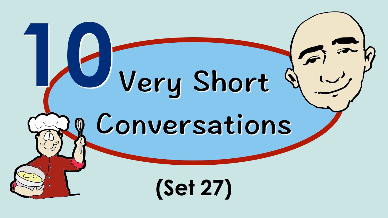 10 Very Short Conversations | Set 27 | Easy English Conversation Practice | ESL | EFL