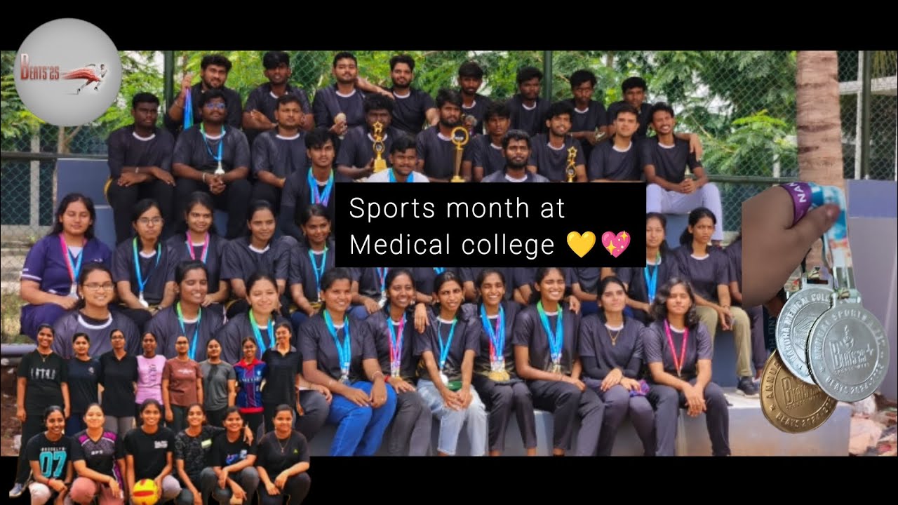 Sports month at Nandha medical college 🔥😍