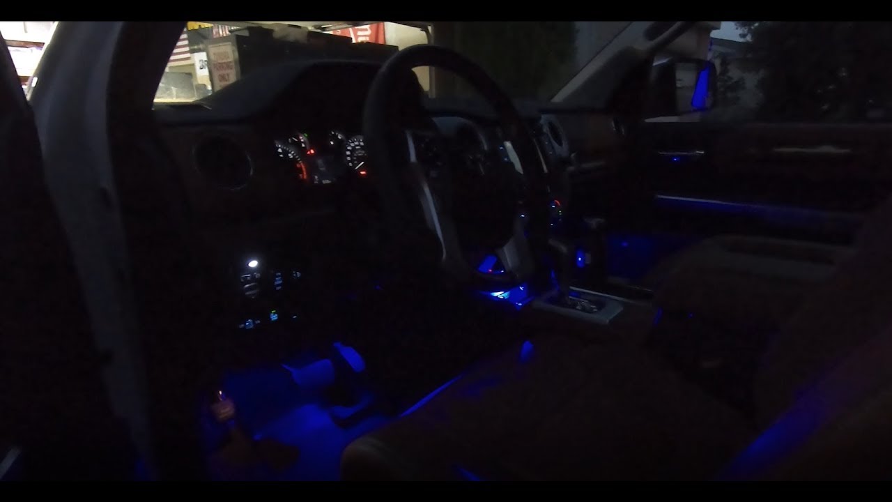 Installing Interior Lights on 2016 Toyota Tundra