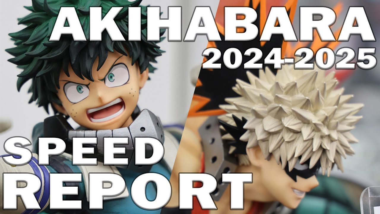 Akihabara Guide Anime figures Tokyo Japan 2024-2025 English subtitles 4K