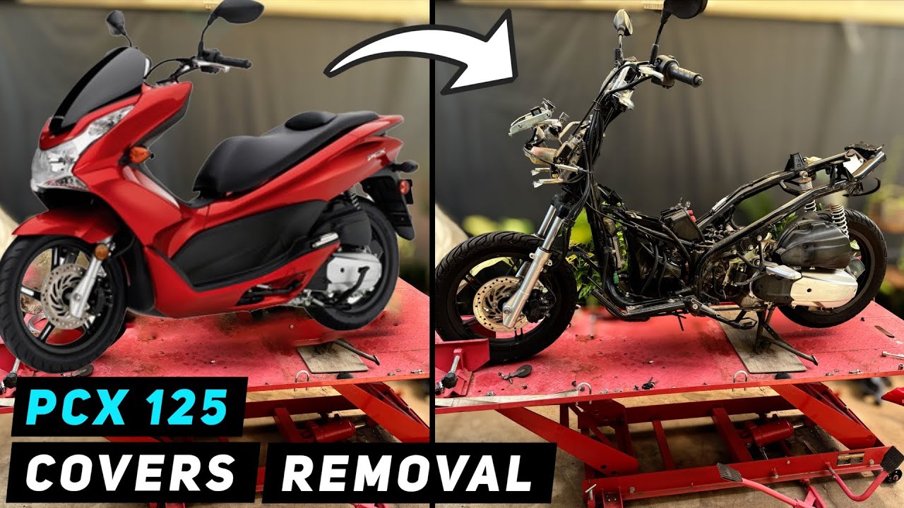 Honda PCX 125 - Complete Cover Removal Guide | Mitch's Scooter Stuff