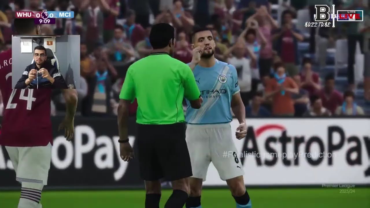 🔴LIVE Manchester City vs West Ham | Premier League 2026 | Today's match simulation