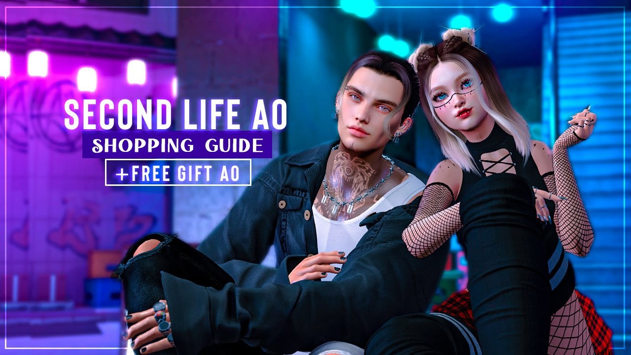 Second Life: Where to buy your AO | Shopping Guide | FREE Gift Female / Male AO Limited Time ♥