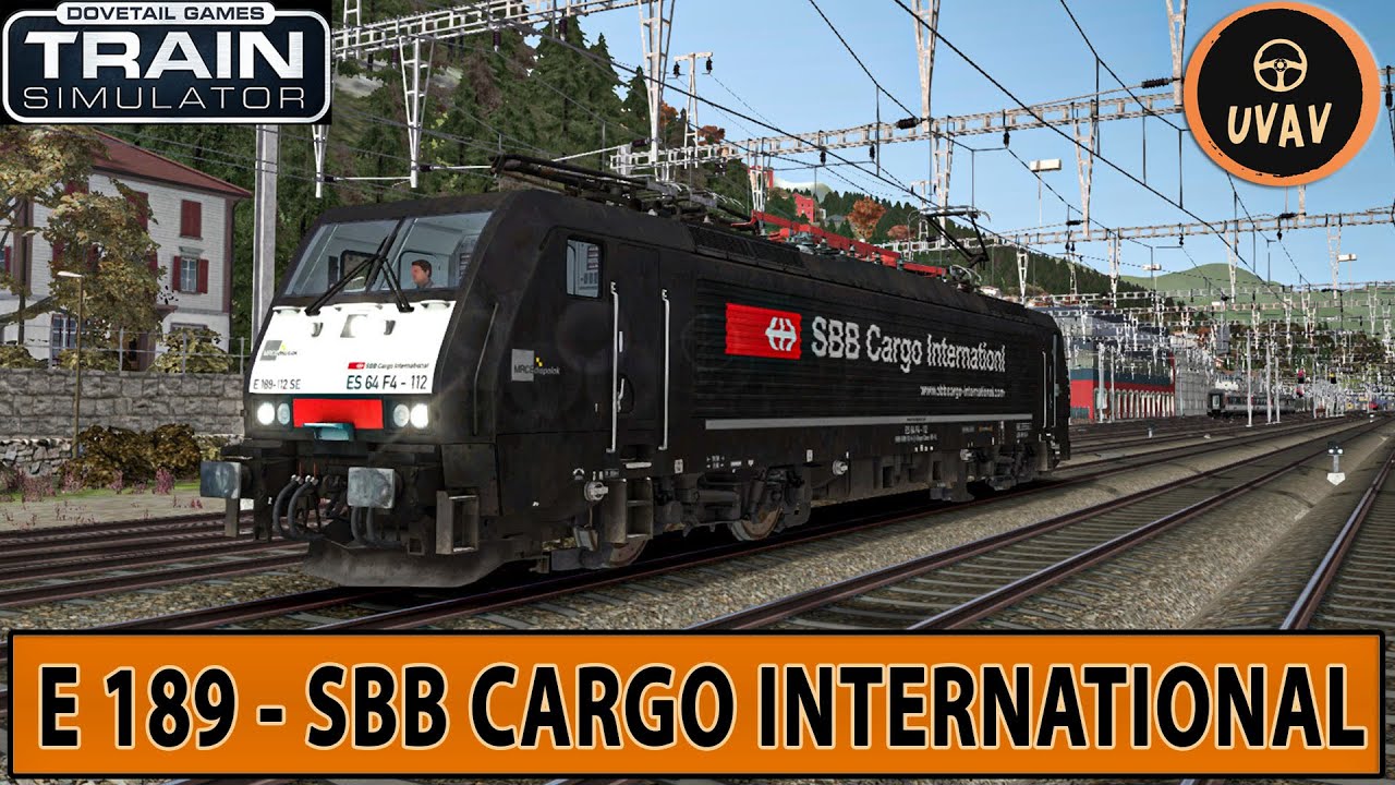 RAILWORKS - TRAIN SIMULATOR CLASSIC - E 189 SBB CARGO INTERNATIONAL - (VIRTUAL ROADS EL)