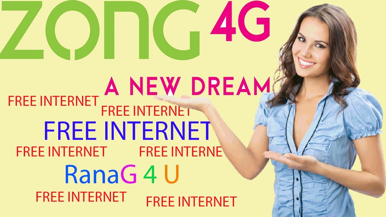 How to use free internet (Zong)