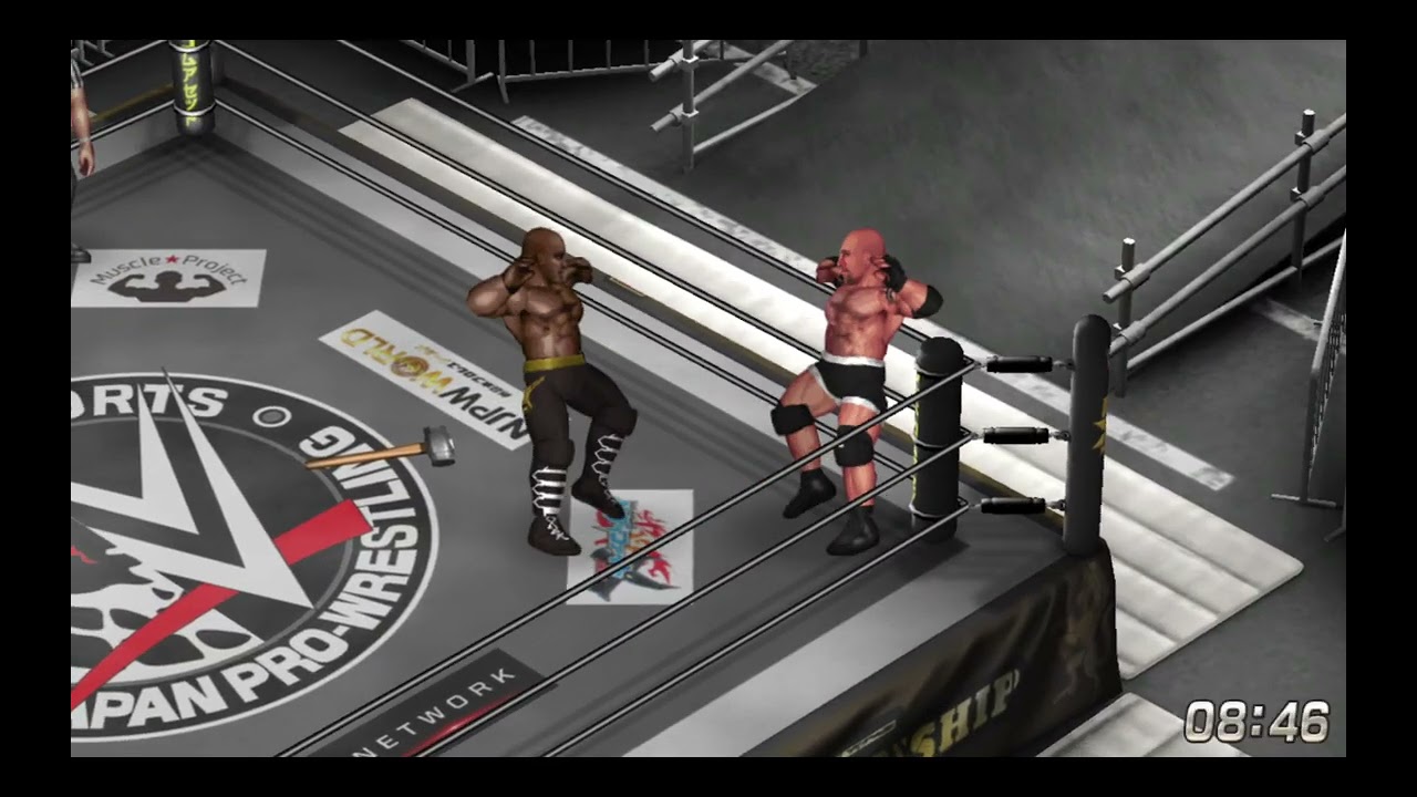 Goldberg vs Bobby Lashley
