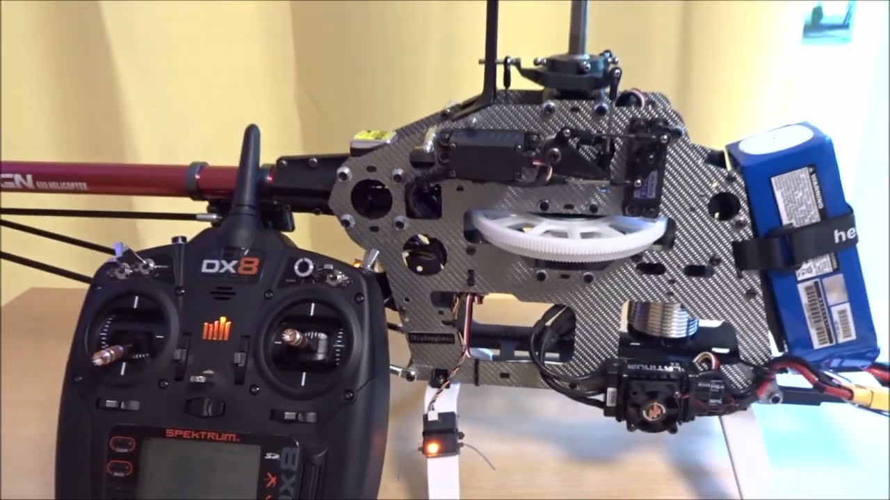 Ungleiche Servowege bei baugleichen Servos, Problem und Lösung am Align T-Rex 600 mit Align DS610 !