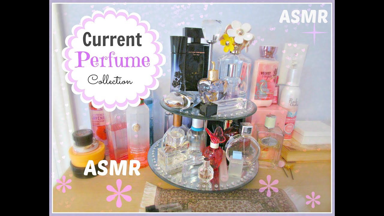 ASMR - Perfume collection show and tell - Soft spoken