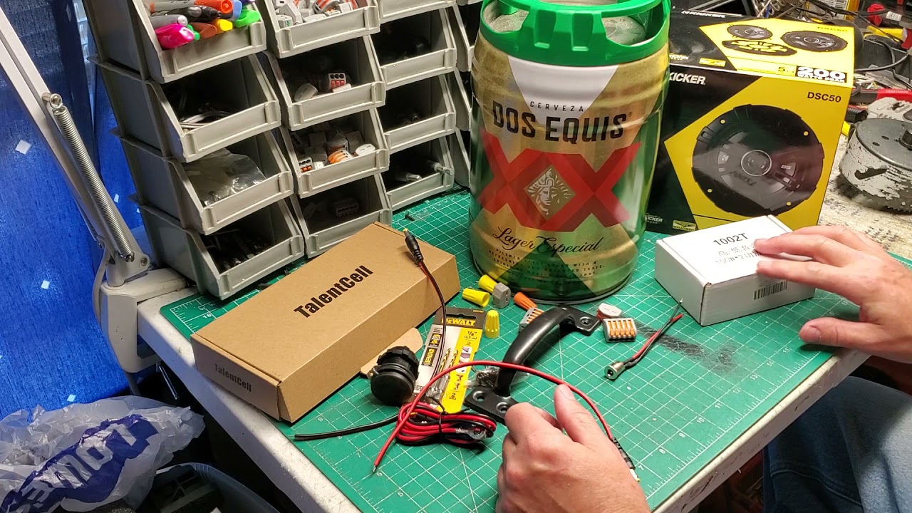 Build A Mini Keg Bluetooth Speaker Pt 2