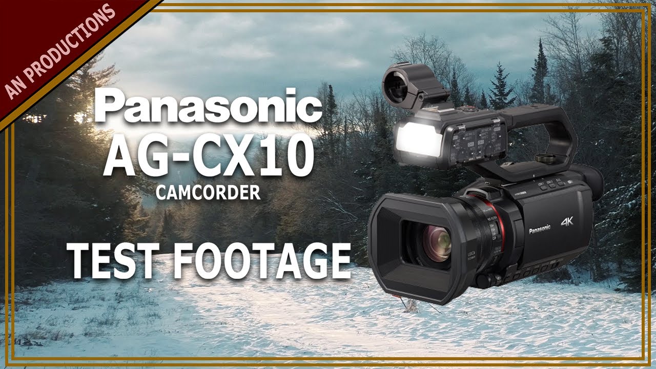Panasonic AG-CX10 4K Camcorder Test Footage Winter 2021