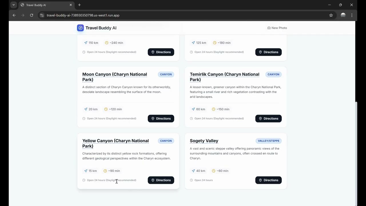Travel Buddy | Working demo