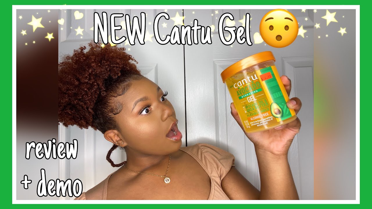 Wash and Go Puff using NEW Cantu Hydrating Avocado Gel | Super Quick and Easy Natural Hairstyles