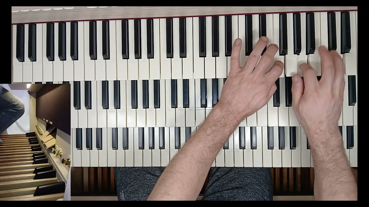 Suite Gothique, Op.25 (Léon Boëllmann): 2. Menuet g. (C major) played twice / played by Jernej Vitez
