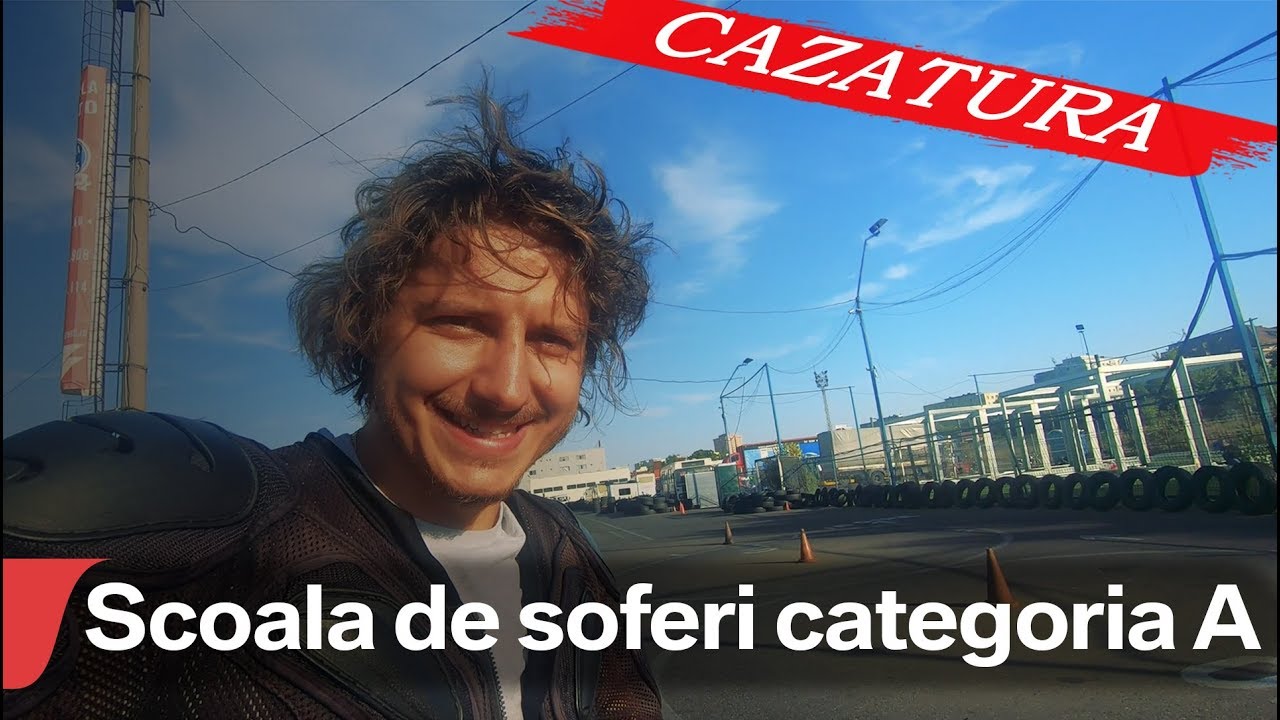 Scoala de șoferi HEYMOTO categoria A: CAZATURA ! | Ep.3 eblogMOTO