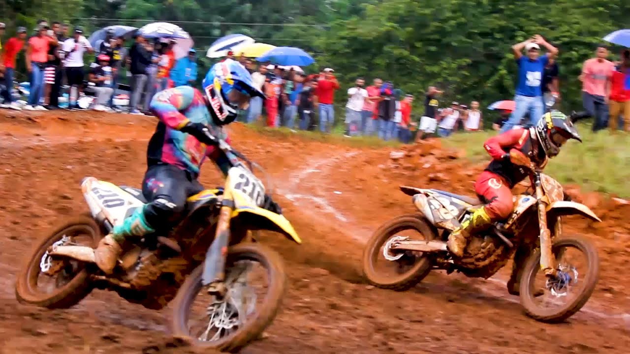 Hardy Muñoz en motor 350Cc Vs Franklin Nogueras en motor 450 (Conejo Mx Park) Mx1