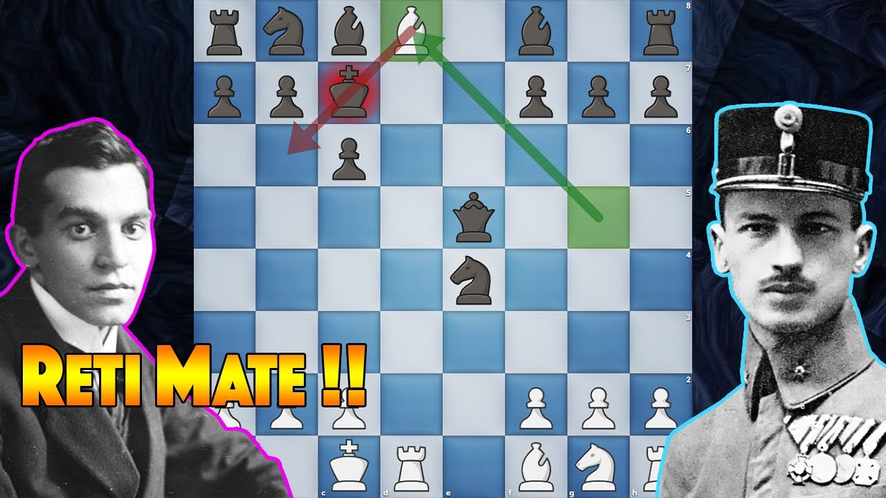 11 Moves Spectacular Chess Miniature with Queen Sacrifice | R&eacute;ti vs Tartakower | Vienna 1910
