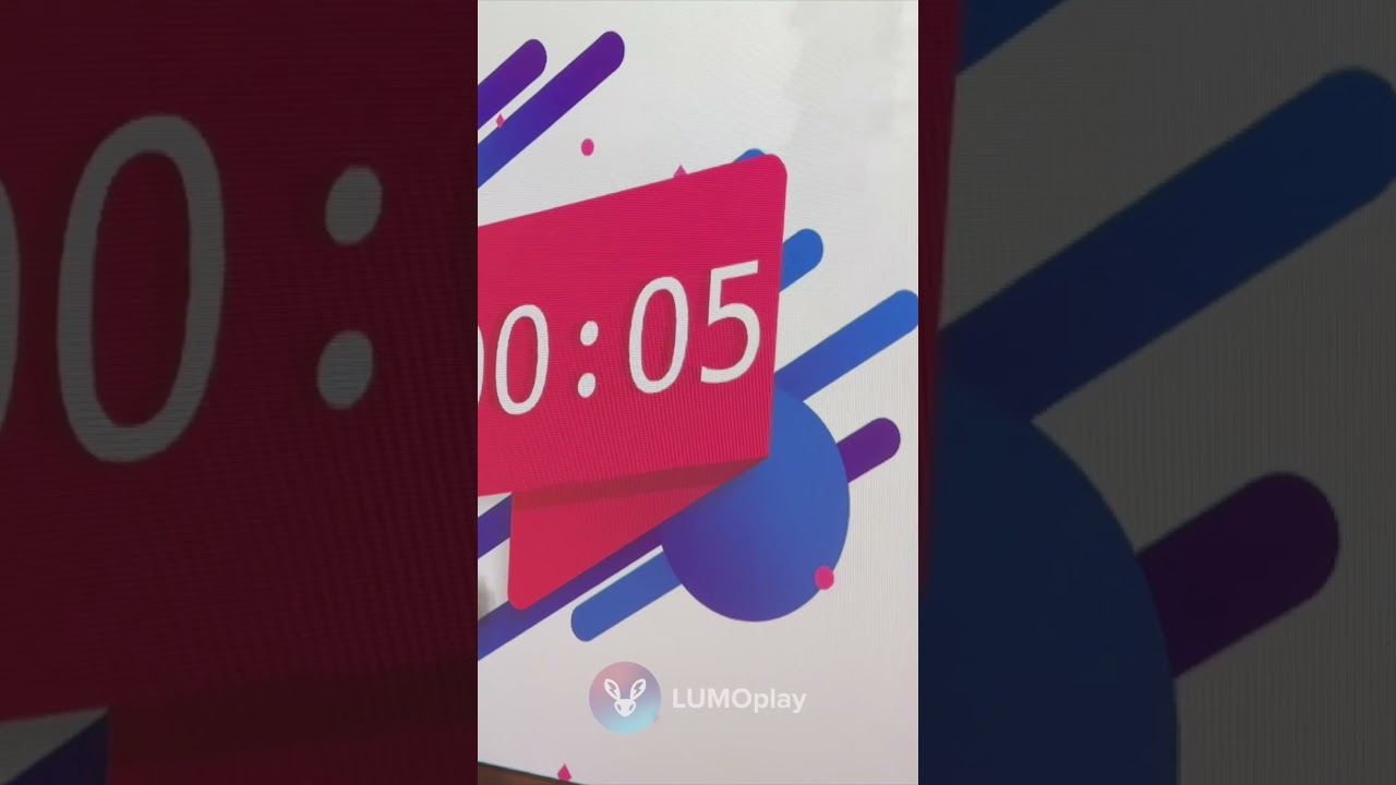 Часы обратного отсчёта, идеально подходящие для новогодних вечеринок! #eventtech #interactiveproj...