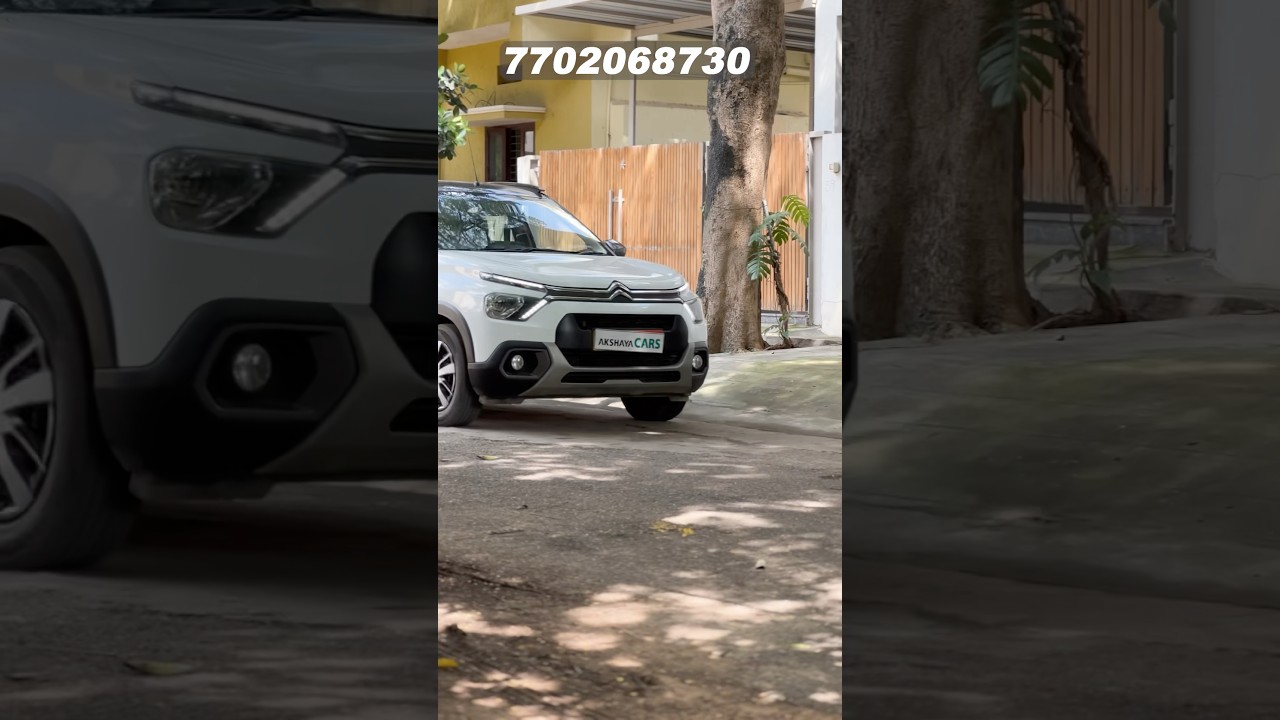 CITROEN C3🔥MODEL : 2022⚡️FUEL : PETROL⛽️DRIVEN : 62,543KMSCOLOR : POLAR WHITE DUAL TONE