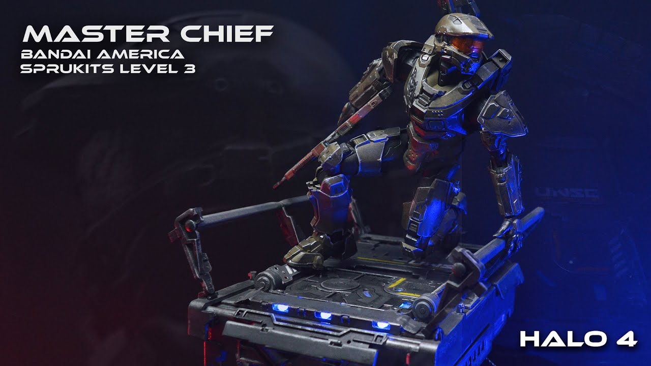 Halo 4 Master Chief Sprukits Level 3 Part 03 CUSTOM BASE