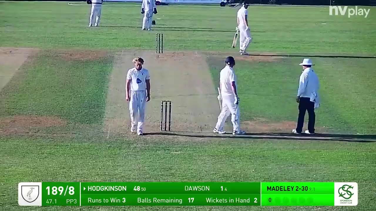 Spondon 1st XI vs. Alrwas 1st XI - DCCL Prem - 02/08/25