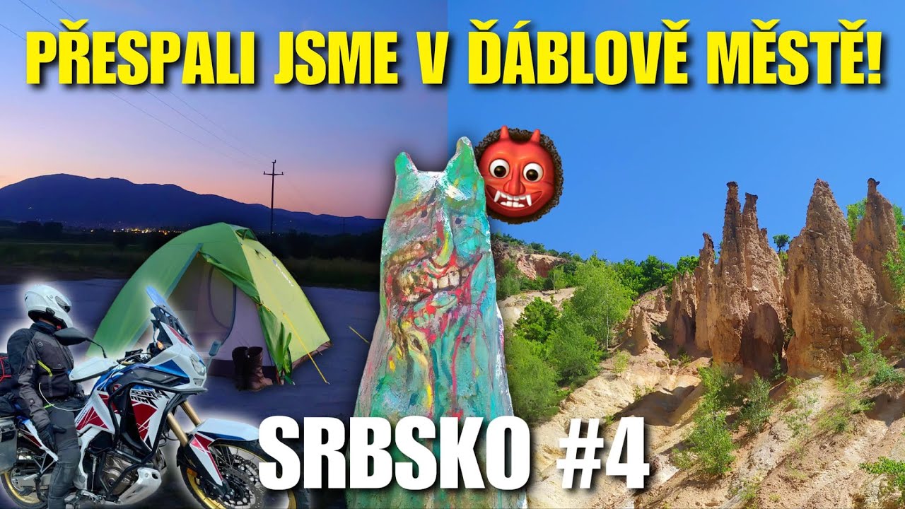 MotoRoadTrip #4 Srbsko 🇷🇸 a Kosovo 🇽🇰 |Honda Africa Twin 1100|BMW F800 GS|CZ