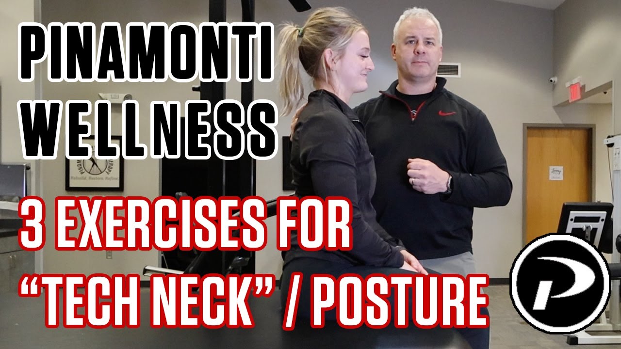 How to Fix Tech Neck or Poor Posture with These 3 Exercises