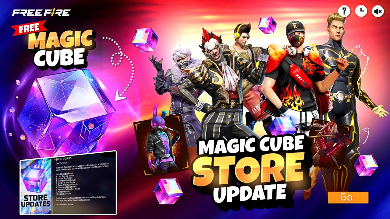 OB53 Magic Cube Store Update 🤯 10 New Bundles In Magic Cube Store | Magic Cube Update Free Fire