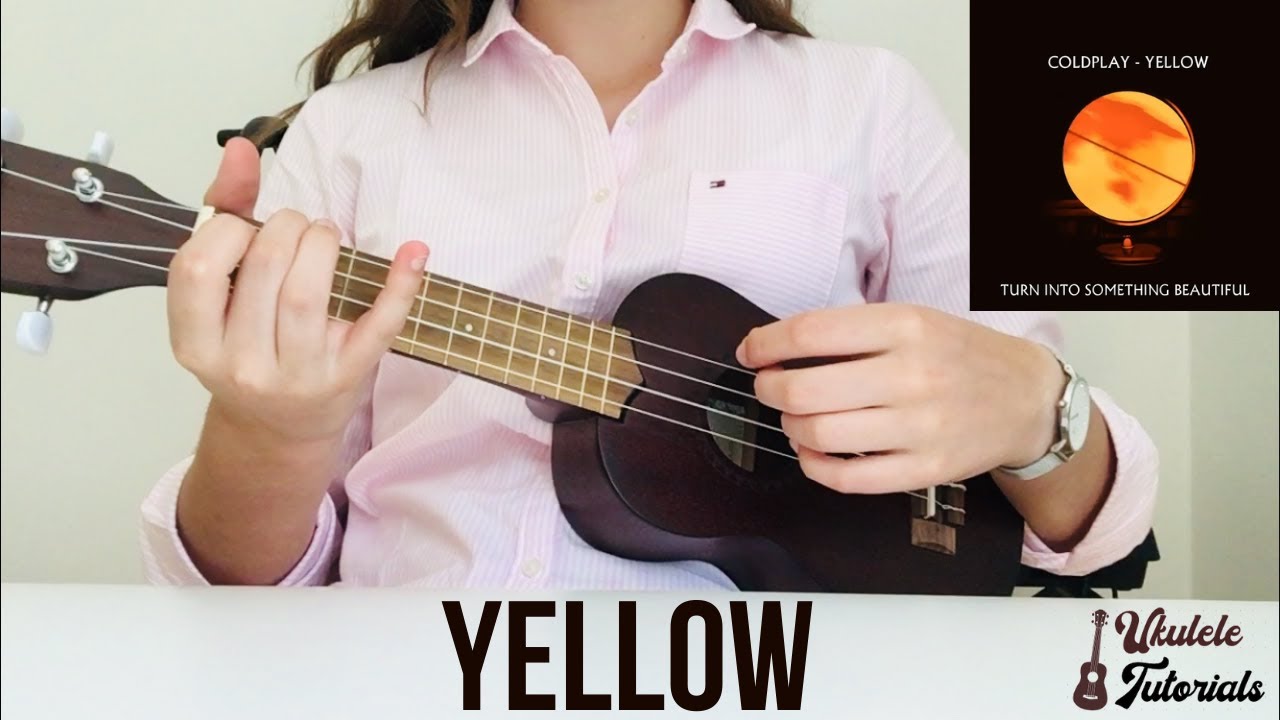 Coldplay - Yellow (EASY Ukulele Tutorial)