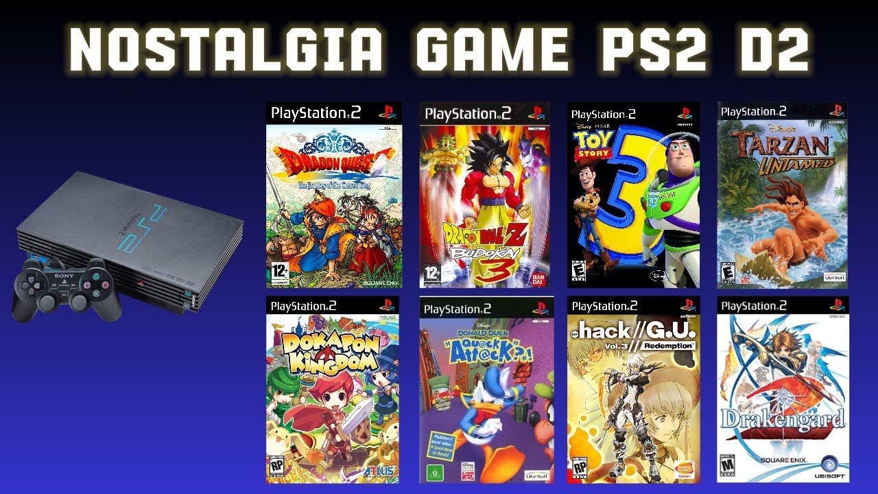 Nostalgia Game PS2 D2